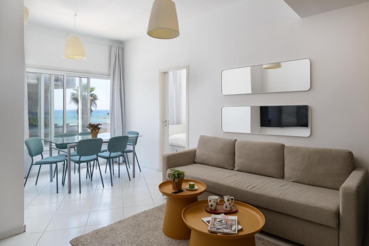 Sea View 2 Bedroom Apartment With Bomb Shelter テル・アビブ エクステリア 写真